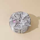 Лента атласная «Спасибо», серебряная, 2 см × 25 ярд (22,5 м) 7370353