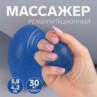 Массажёр реабилитационный, 30 кг, 5,8 × 4,2 см, цвет синий 7620358 - фото 6464661