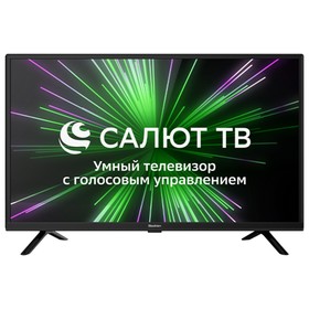 Телевизор Blackton 32S09B, 32", 1366х768, DVB-C/T/T2/S2, 2хHDMI, 1хUSB, SmartTv, чёрный