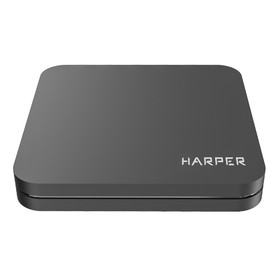 {{photo.Alt || photo.Description || 'Приставка Смарт ТВ Harper ABX-105, 1 ГБ ОЗУ, 8 ГБ, Android, Ultra HD, Wi-Fi, HDMI, чёрная'}}