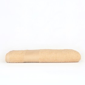 Towel terry smooth-colored Touron Tex 50x90 cm, beige, 325g / m, hl 100%