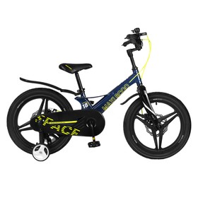 Велосипед 18" Maxiscoo Space делюкс, цвет синий