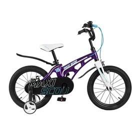 Велосипед 16" Maxiscoo Cosmic, цвет фиолетовый