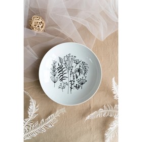 Тарелка глубокая «Полевые цветы» Sans Brides, 20 см
