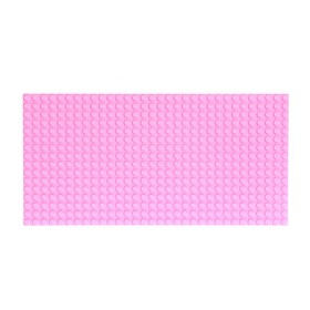 Plate overlap for designer, 25.5 * 12.5 cm pcs, color pink