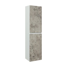 Пенал "Манхэттен 35" серый бетон, подвесной, универсальный