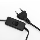 Настольная лампа 16528/1GR E14 40Вт бело-серый 17,5х17,5х27,5 см - фото 801088649