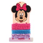 Набор блестящих резинок для волос 10 шт, Минни Маус - фото 801427622