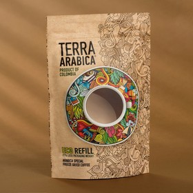 Кофе TERRA ARABICA Product of Colombia, 75 г, кристалл