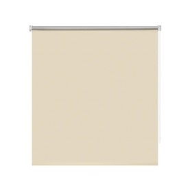 Рулонная штора Decorest «Блэкаут» «Плайн» «Мини», 60x160 см, цвет кремово-бежевый