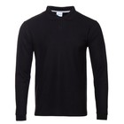 Рубашка мужская, размер L, цвет чёрный - фото 8094315