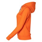 Толстовка женская, размер XS, цвет оранжевый - фото 33641