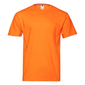 Футболка мужская, размер XXL, цвет оранжевый