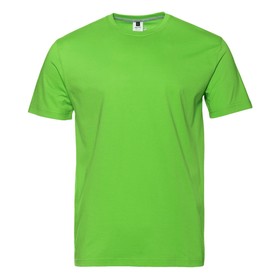 Футболка мужская, размер XL, цвет ярко-зелёный