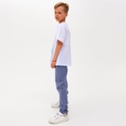 Брюки для мальчика MINAKU: Cotton collection цвет синий, рост 110 - фото 801433998