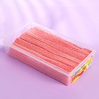 Мармелад Кислые ленты со вкусом клубники, 1,6 кг - фото 4995918