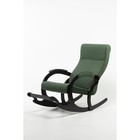 Кресло-качалка «Марсель», ткань микровелюр, цвет green - фото 6911475