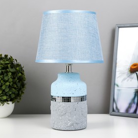Desktop lamp 16838 / 1BL E14 40W gray-blue 20x20x34 cm