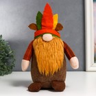 Кукла интерьерная "Гном-индеец" 25х7х9 см - фото 801439586