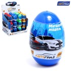 Машина металлическая в яйце Hot Car, масштаб 1:64, МИКС 7141872 - фото 6885578