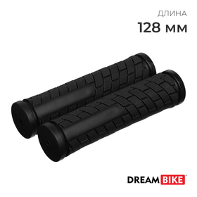 Грипсы 128мм, Dream Bike, цвет чёрный