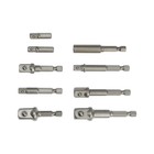 Набор адаптеров для бит и торцевых головок ТУНДРА, 1/4" 3/8" 1/2", 25 - 70 мм, 9 шт. 7443392 Набор адаптеров для бит и торцевых головок ТУНДРА, 1/4" 3/8" 1/2", 25 - 70 мм, 9 шт. 7443392