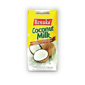 Молоко растительное кокосовое Renuka Coconut Milk. жирность 17%, 330 г