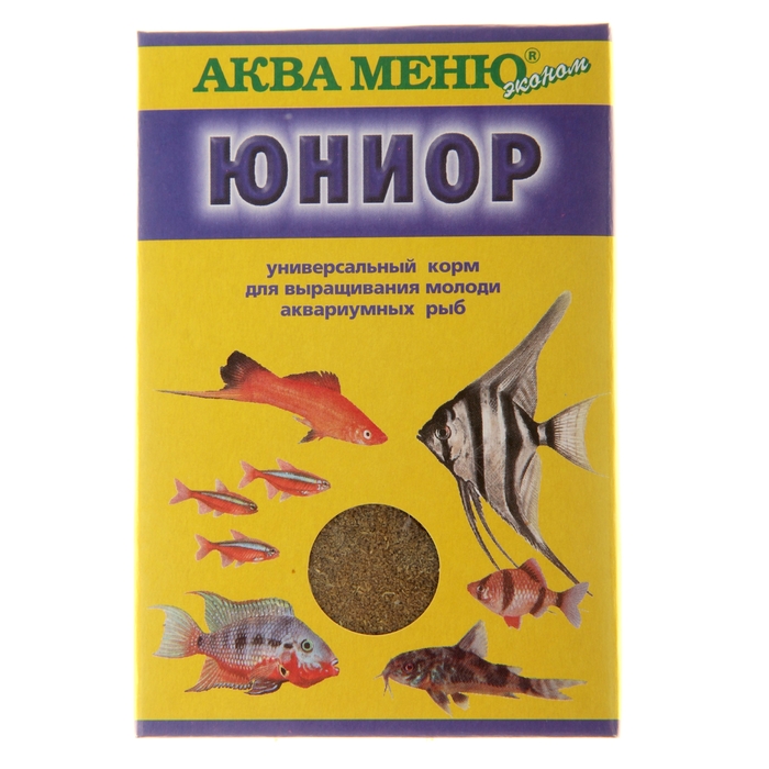 Корм для рыб "АКВА МЕНЮ. Юниор", 20 г (2 шт)
