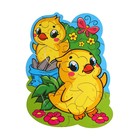Набор с фигурным пазлом «Цыплята» - фото 107961606