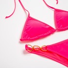 Купальник женский раздельный MINAKU с топом, цвет розовый, размер 42 - фото 801522936