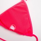 Купальник женский раздельный MINAKU с топом, цвет розовый, размер 42 - фото 801522938