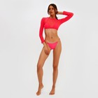 Купальник женский раздельный MINAKU с топом, цвет розовый, размер 42 - фото 801522931