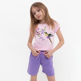 {{photo.Alt || photo.Description || 'Комплект для девочки (футболка и шорты), цвет сиреневый, рост 122 см'}}