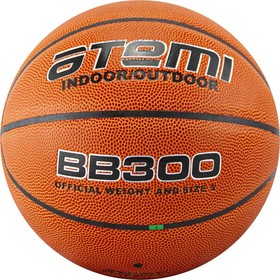 Мяч баскетбольный Atemi BB300, размер 7, синт. кожа ПВХ, 8 панелей, окруж 75-78, клееный в Донецке
