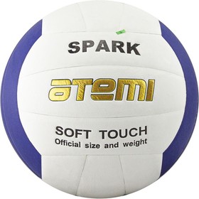 Мяч волейбольный Atemi SPARK, синтетическая кожа Microfiber, 18 п, клееный, окруж 65-67 в Донецке