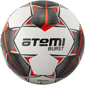 Мяч футбольный АТЕМИ BURST, размер 5, камера латекс, покрышка ПУ, 32 п,круж 68-71, гибрид