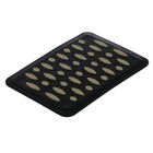 Накладка-подпятник для автоковрика, 25.7×12.7 см, 13.5×10 см, крепление, набор 2 шт 7598313 Накладка-подпятник для автоковрика, 25.7×12.7 см, 13.5×10 см, крепление, набор 2 шт 7598313
