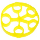 Эспандер для пальцев, нагрузка 4,5 кг (10 LB), 7 см, цвет жёлтый - фото 5059421