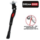 Подножка Dream Bike 24"-28" центральная, алюминий, цвет чёрный 7258117 - фото 6479835