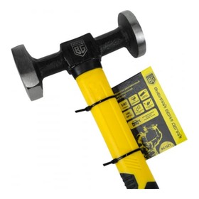 Молоток рихтовочный BERGER BG1521, кованый, фиберглассовая рукоятка, 540 г 7870730