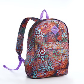 Backpack young, 29 * 13 * 39, Depth on zipper, n / pocket, multicolored