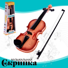 Игрушка музыкальная "Скрипка маэстро", цв. светло-коричневый в Донецке