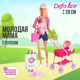 {{photo.Alt || photo.Description || 'Кукла модель «Молодая мама», с пупсом, с аксессуарами, цвет розовый'}}