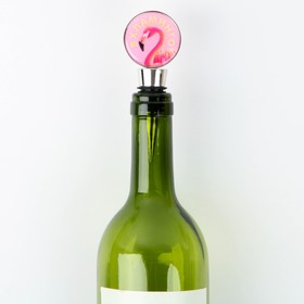 Пробка для вина формовая с эпоксидом "Вхламинго" 11 х 4,5 х  2,5 см