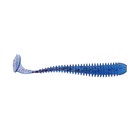 Приманка силиконовая Master Twist STICK 3,5", цвет 039, набор 5 шт, светло-синий - фото 801531985