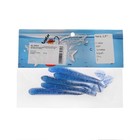 Приманка силиконовая Master Twist STICK 3,5", цвет 039, набор 5 шт, светло-синий - фото 801531986