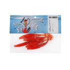 Приманка силиконовая Master Twist GOBY 3,1", цвет 049, набор 5 шт, бордовый - фото 801532073