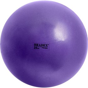 Мяч для фитнеса, йоги и пилатеса Bradex «ФИТБОЛ-25», фиолетовый