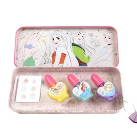 Игровой набор детской декоративной косметики для ногтей Princess, в пенале