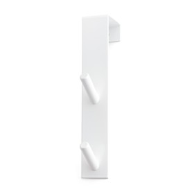 Комплект крючков Rayen на дверь, 2 шт, цвет белый